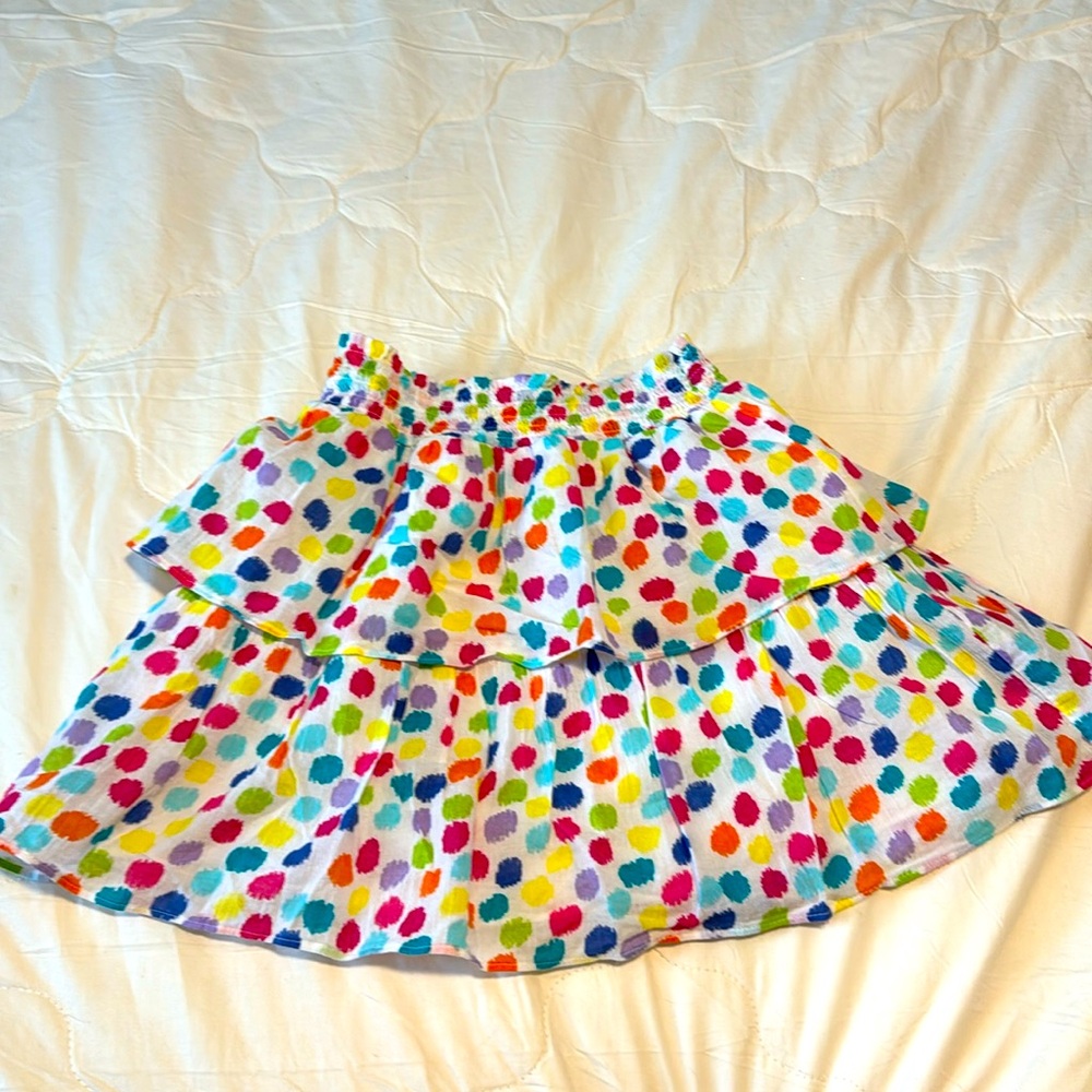 Children’s Place Tiered Polka-Dot skirt